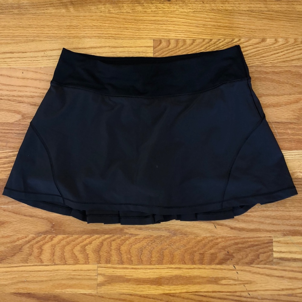 Lululemon Black Tennis Skort